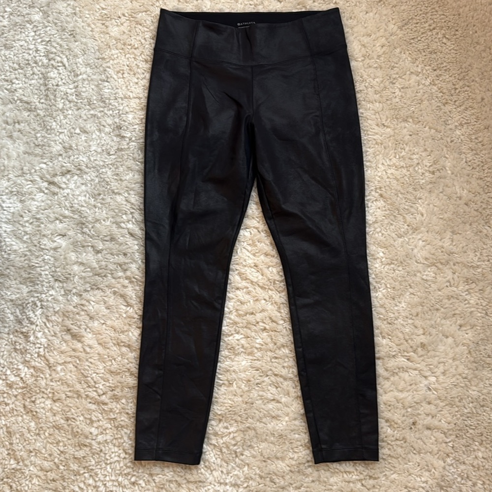 Athleta Black Delancey Gleam Leggings